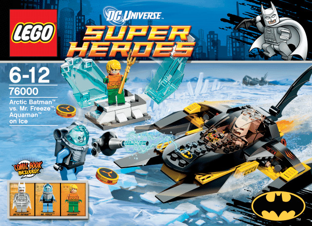 LEGO DC Comics Super Heroes - Artic Batman vs. Mr. Freeze - Aquaman sotto  il ghiaccio (76000) a € 79,90 (oggi)