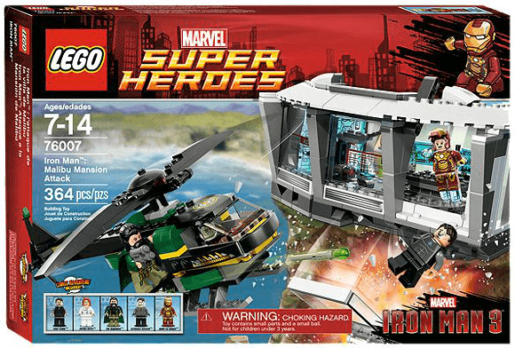 Casa de iron man lego shop