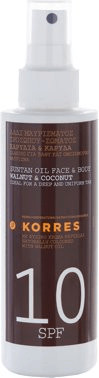 Korres Spray Solaire Walnut & Coconut SPF 10 (150 ml)