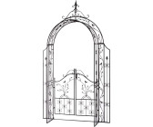 Pergola ad arco Pergola ad arco