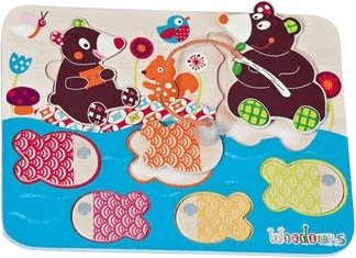 Ebulobo Puzzle pêche magnétique Woodours