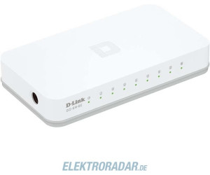 D-Link 8-Port Unmanaged Gigabit Network Ethernet Switch GO-SW-8G/B UK Plug 