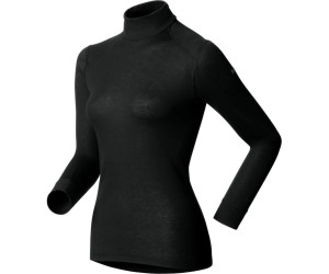 Active Warm Funktionsunterwäsche für Damen ODLO 152021 Langarm-Shirt mit Feuchtigkeitsregulierung Wärmeisolierendes Thermoshirt für den Winter