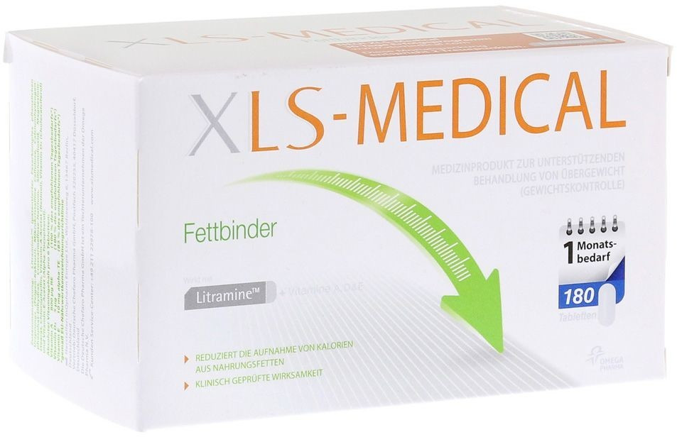 XLS Medical Capteur de graisses (180 comprimés)