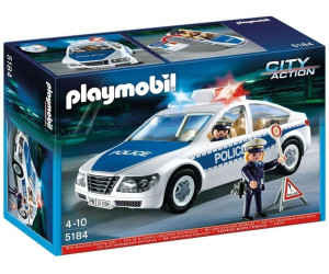 Playmobil Police Car with Flashing Light (5184)
