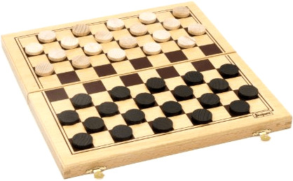 Jeu de Dames - Coffret Pliant