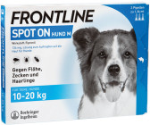 Frontline Spot On Hund M 10-20kg 3 Pipetten