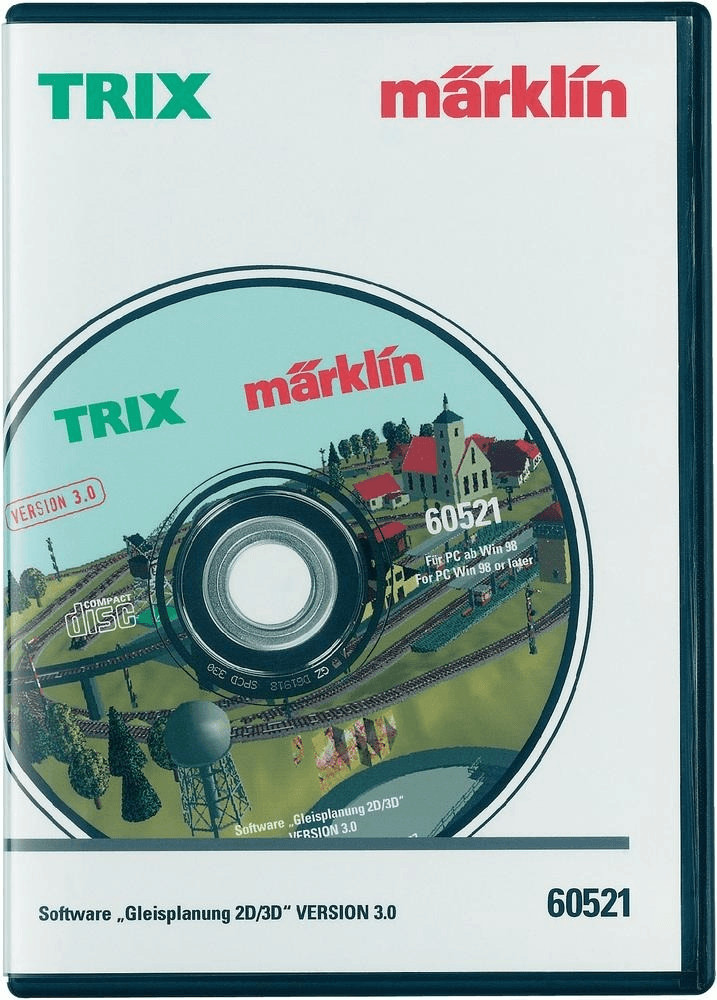 Märklin Logiciel planification des voies 2D/3D (60521)