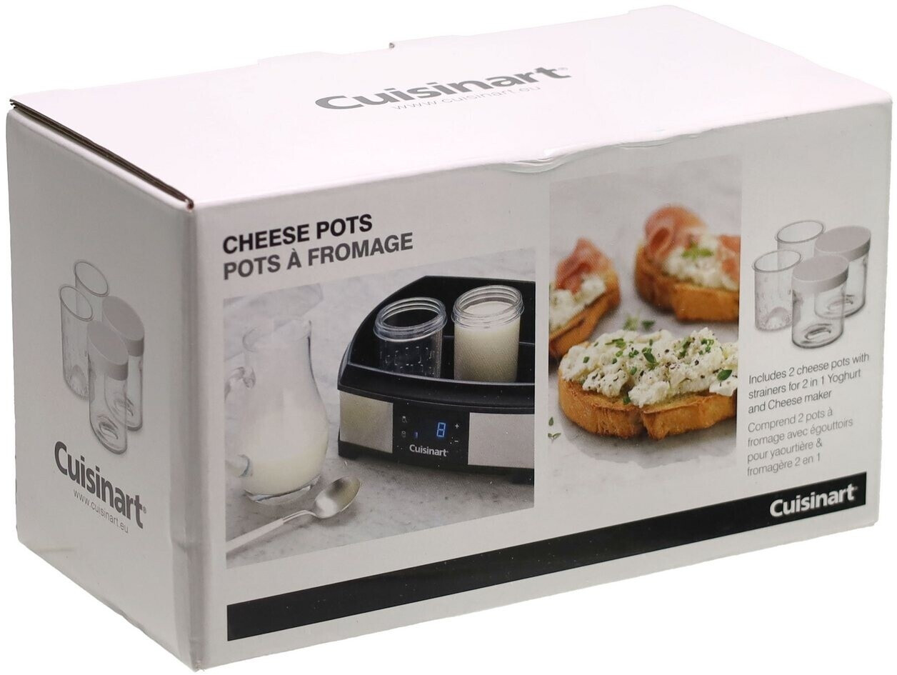 Cuisinart Lot de 2 pots faisselle 250 ml