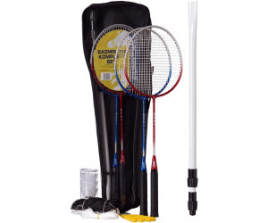 Best Sporting Powerbadminton Speedbadminton Badminton Set Schläger Bälle Tasche 