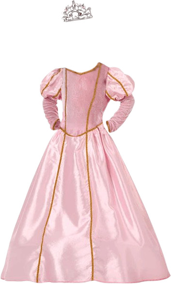 Atosa Déguisement princesse rose