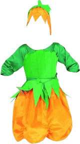 Atosa Déguisement fille citrouille