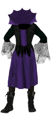 Atosa Costume Sorcière Araignée