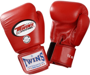 Twins Special Boxhandschuhe Red/Black/White Boxen Muay Thai Box Handschuhe Leder