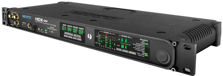 MOTU HDX-SDI Thunderbolt