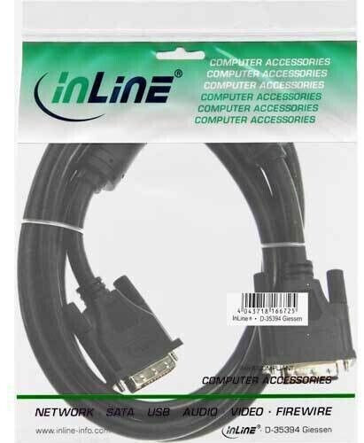InLine Câble DVI-I, digital/analog, 24+5 mâle-mâle, Dual Link