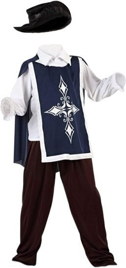 Atosa Costume mousquetaire Porthos