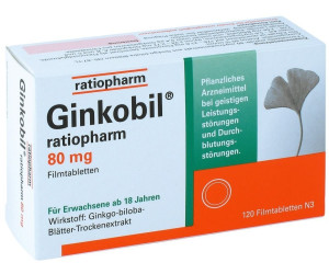 Ginkobil 80 mg Filmtabletten (120 Stk.)