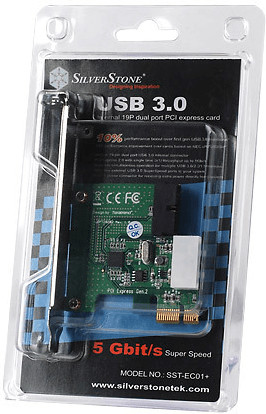 SilverStone Contrôleur USB 3.0 PCIe x1 (SST-EC01-P)