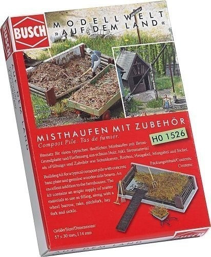 Busch Model Tas de fumier (1526)