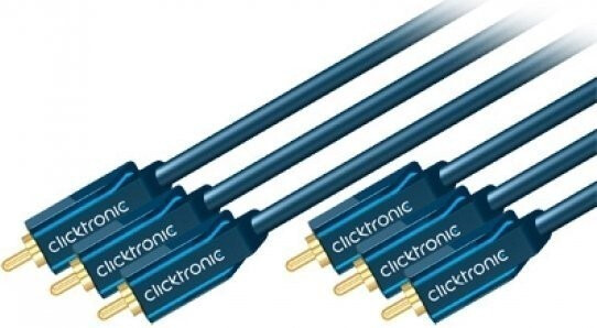 Clicktronic Câble composante Casual YUV