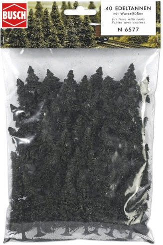 Busch Model 40 Pins avec racines (6577)