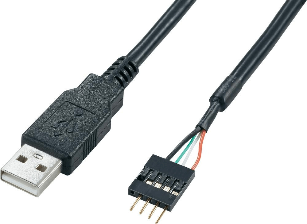 Photos - Cable (video, audio, USB) Akasa EXUSBIE-40 