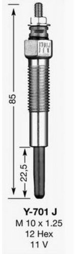 NGK D-Power 39 (Y-701J)
