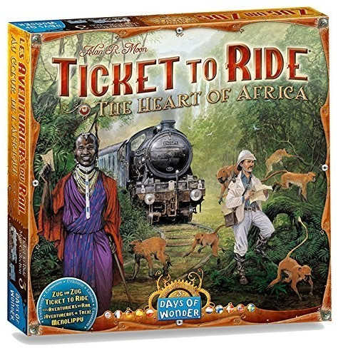 Ticket to ride - The heart of Africa