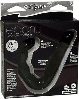 NMC Ebony Vibromasseur pour prostate