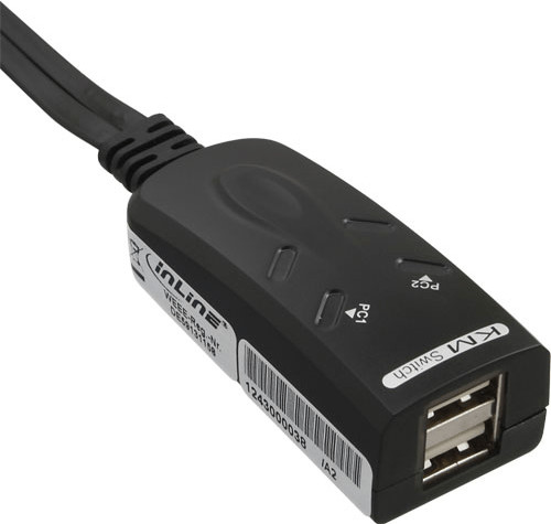 #InLine 2-Port USB KM Switch (60603I)#
