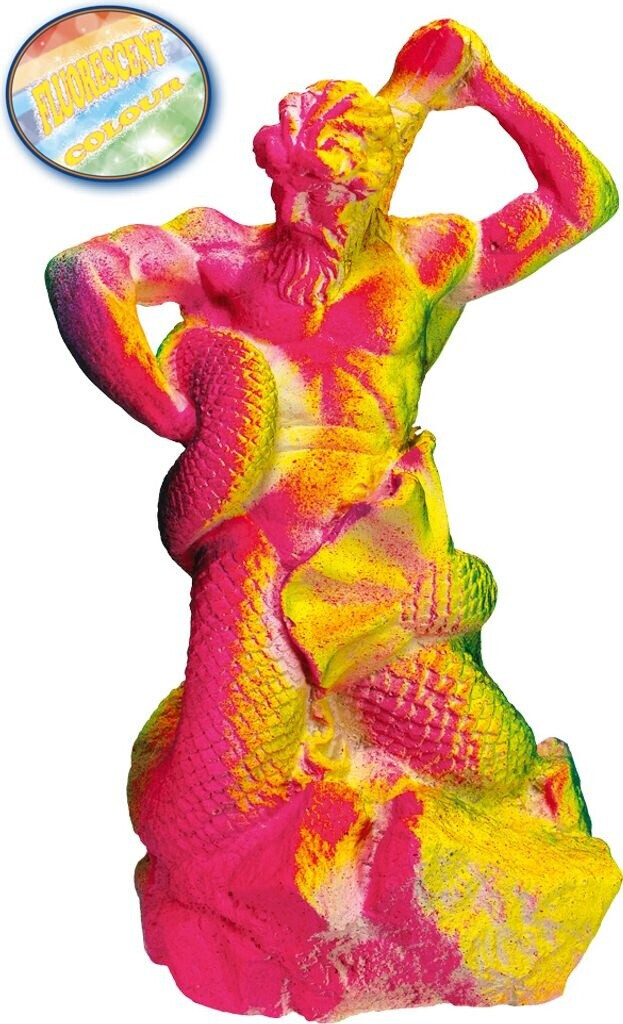 Nobby Aqua Ornaments "Griech. Figur" Neon (12,7 x 10,2 x 20,2 cm)