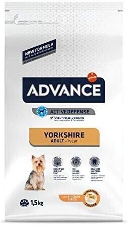 Advance 1,5Kg Yorkshire Terrier Pollo Y Arroz