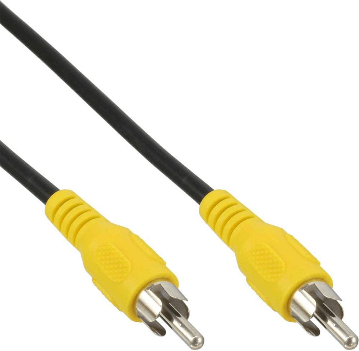 InLine Câble Cinch vidéo 1x Cinch mâle/mâle prise jaune