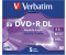 Verbatim DVD+R DL 8,5GB 240min 8x Matt Silver 5er Jewelcase
