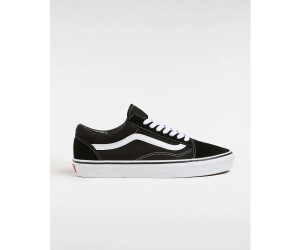 Beige and black vans sales