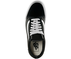 Vans old skool best sale black suede true white