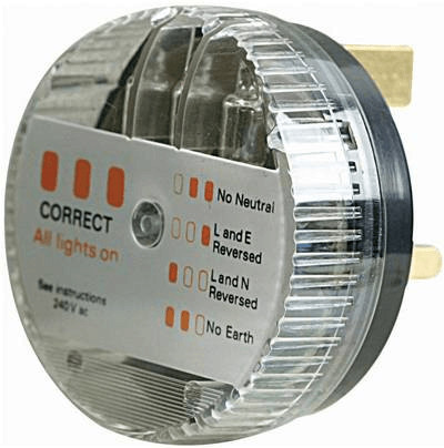 Silverline Testeur de prises anglaises (783103)