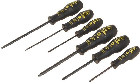 C.K Tools Jeu de 6 tournevis ESD