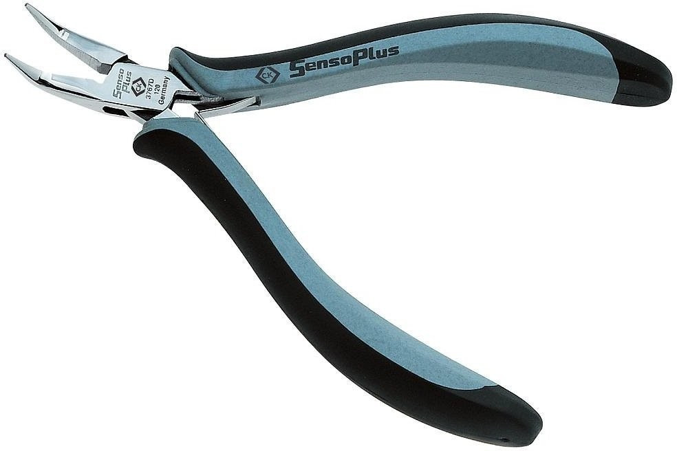 C.K Tools Pince bec courbé ESD 135mm (T3767D 120)