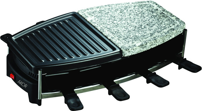 Akor Super Party Raclette 3 en 1