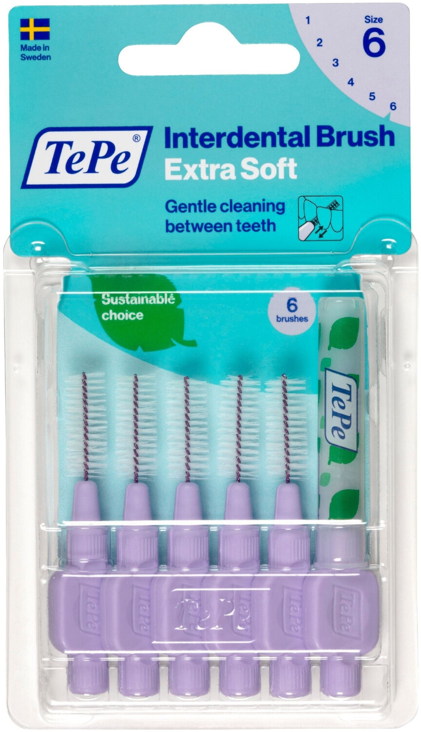 TePe Interdental brush x-soft 1,1mm (6 pcs.)
