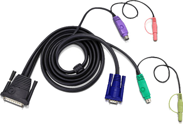 Aten PS/2 KVM Cable, 10m (2L-1710P)