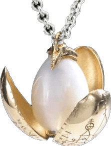 The Noble Collection Harry Potter - Pendentif oeuf d'or