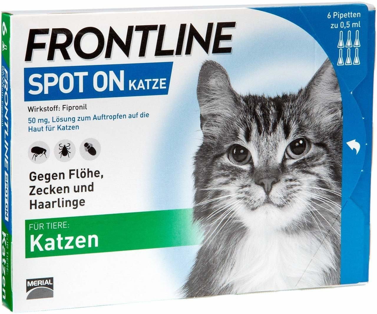 Frontline Spot On Katze 6 Stück ab 19,65 € Preisvergleich bei idealo.de