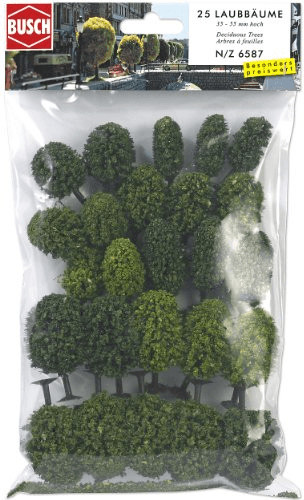Busch Model 25 arbres à feuilles caduques (6587)