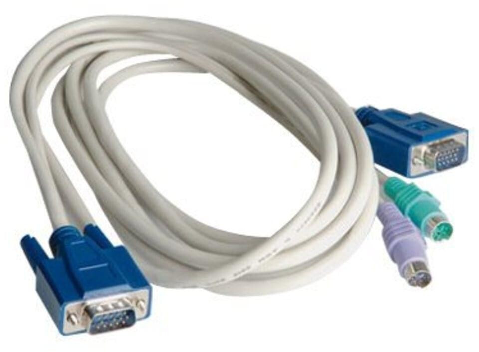 Roline KVM Cable Switch - PC, PS/2 (11.01.5522)