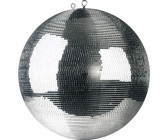 Günstige Discokugel-Anhänger aus Kunststoff,  Glasspiegel-Mosaik-Basteldekorationskugel, Silber, 20 mm