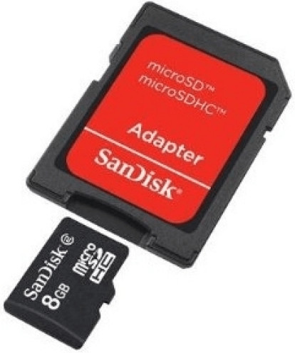 SanDisk microSDHC 8 Go Classe 4 (SDSDQB-008G-B35)