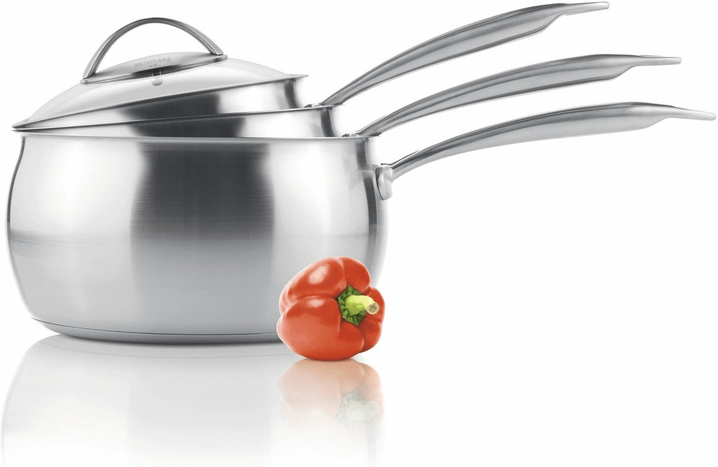 Kuhn Rikon Lot de 3 casseroles à queue Daily
